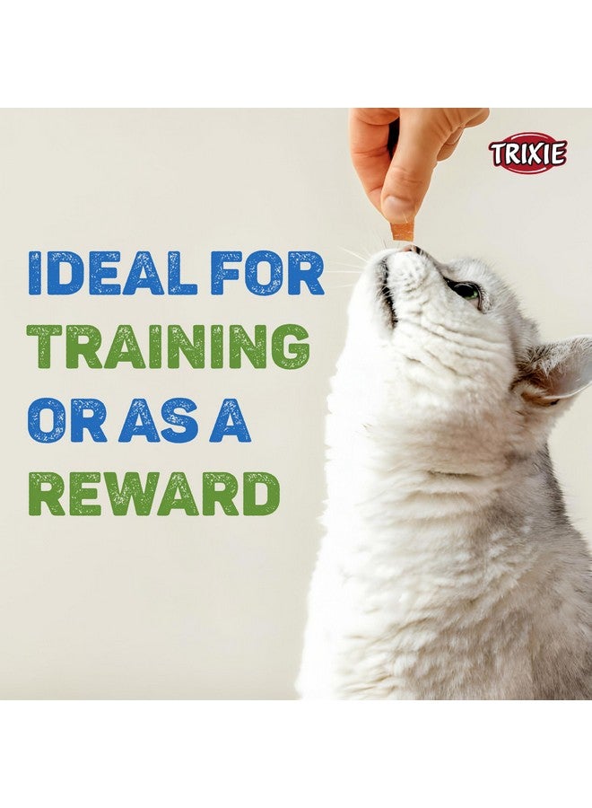 تريكسي مجموعة مكافآت القطط من مكعبات الدجاج بالجبن الفاخر ووجبة خفيفة من السمك الأبيض الكريمي، مكافآت غنية بالعناصر الغذائية للقطط، مناسبة لجميع السلالات - (عبوة من قطعتين) - Image 5
