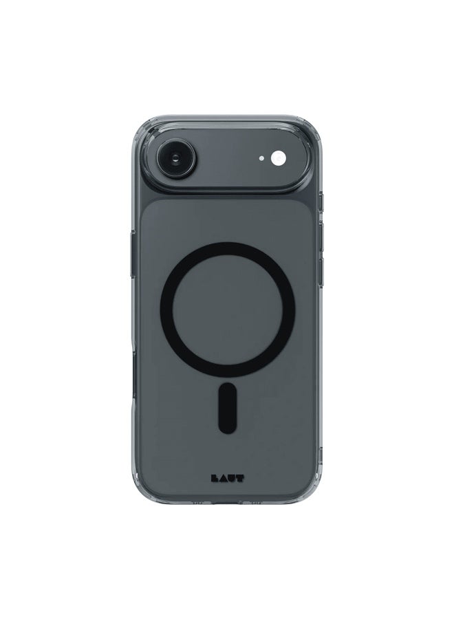 لوت جراب Laut CRYSTAL FLURO لهاتف iPhone Air - أسود شفاف - Image 1