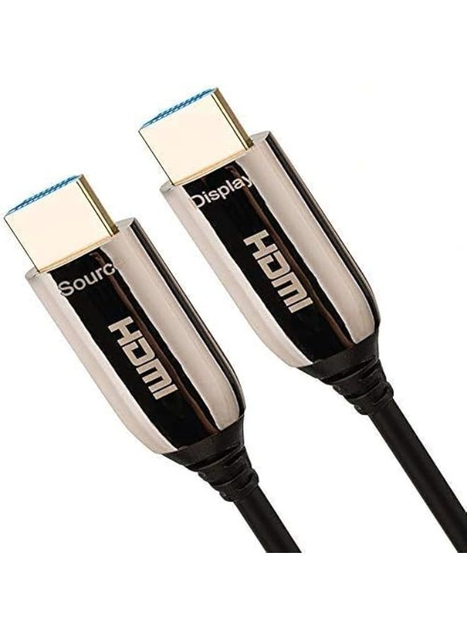 8K Fiber Optic HDMI Cable 50 M – Ultra High-Speed 48Gbps HDMI 2.1, 4K@120Hz & 8K@60Hz, HDR10+, eARC, 3D – Perfect for Gaming, Home Theater, Projectors & Roku - Image 1