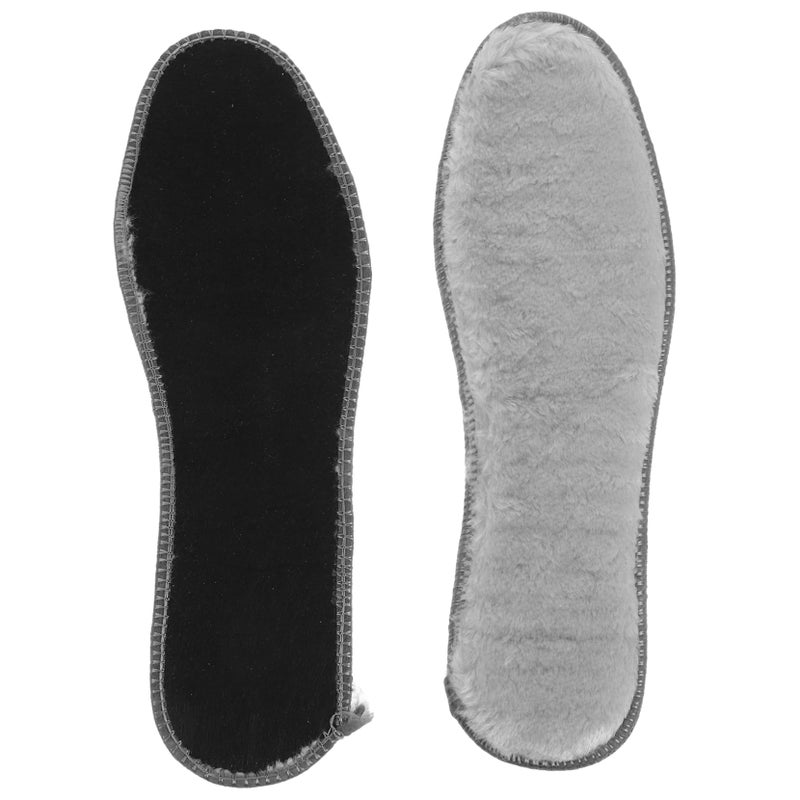 4 Pairs Thermal Plush Insoles Non Crease Winter Boot Shoe Inserts Warm Thick Soles - Image 2