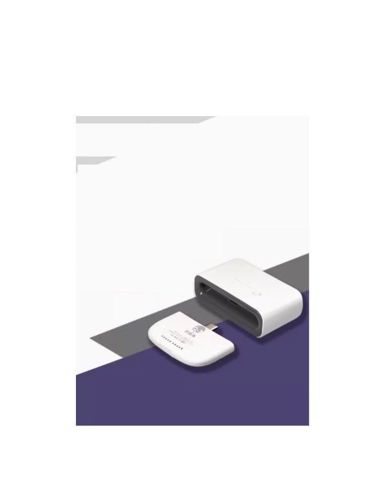 Generic - 4G LTE UF725T Type C Mini WiFi Router with Type C Power Bank 5.0V/1.2A input and 5.0V/2.4A output - Image 1