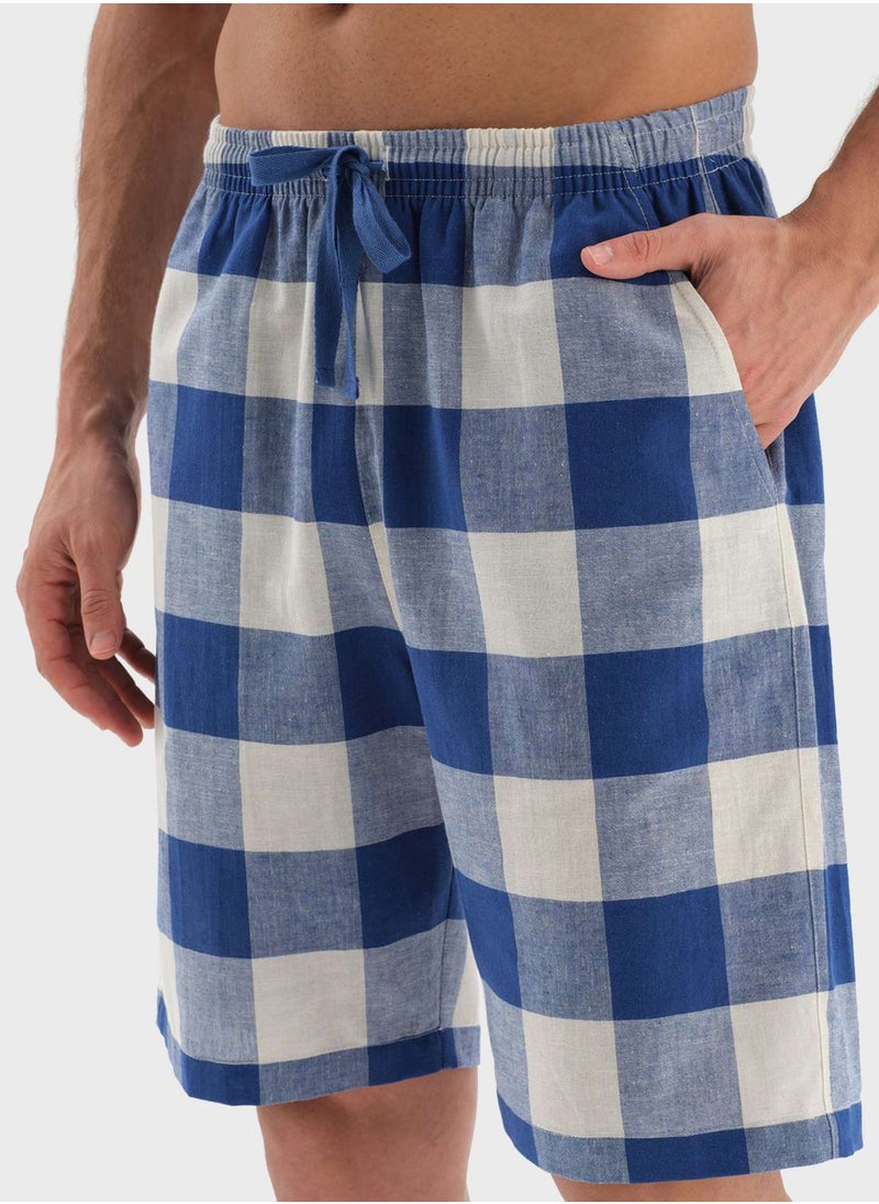 dagi - Checked Shirt & Shorts Set - Image 1