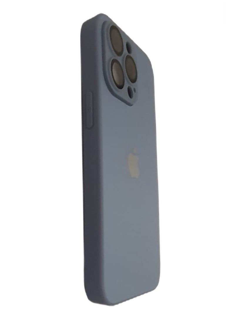 Ag حافظة هاتف AG Glass MagSafe مع حماية عدسة زجاجية لهاتف iPhone 13 وiPhone 13 Pro Sierra Blue  - Image 2