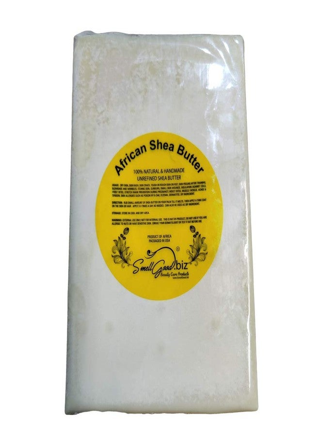 SmellGood Raw Unrefined Shea Butter 5lbs Ivory in Factory Sealed Bag (To Ensure Freshness) - Image 1