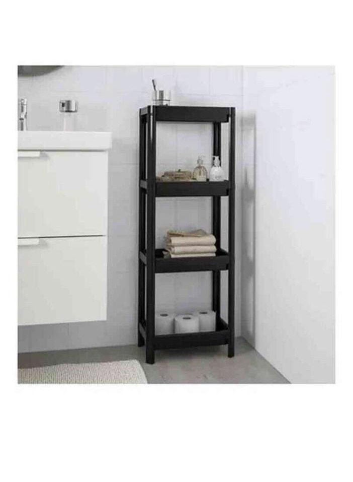 Bathroom shelf made of black and white - Image 2