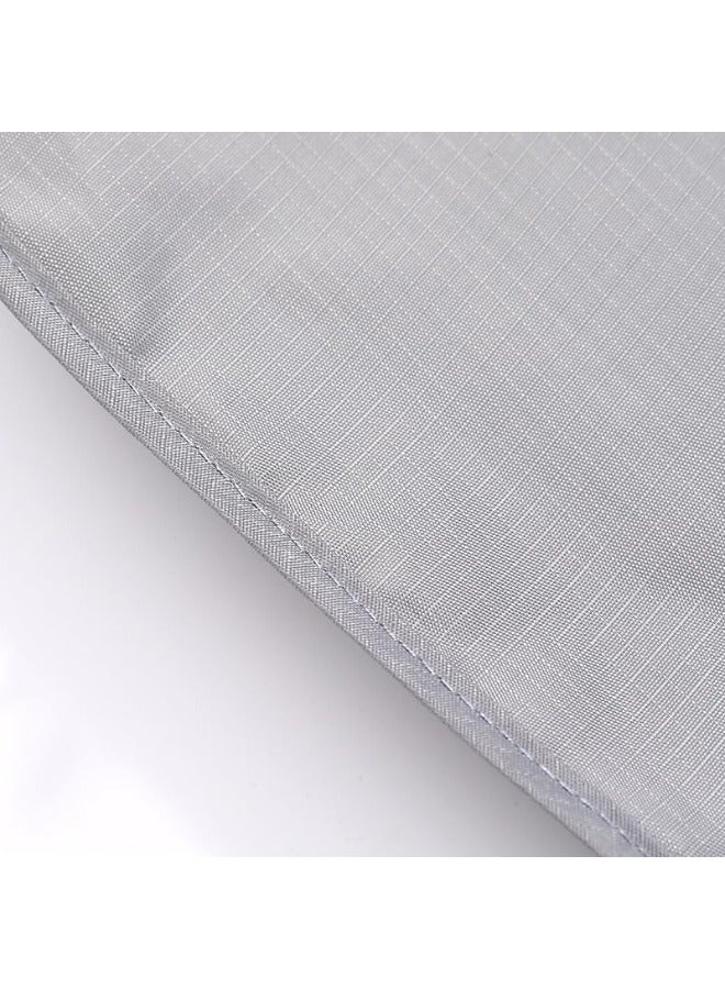 TRAVEL 6-Piece Travel Luggage Storage Bag Set - 3 Travel Storage Bags + 3 Small Clothing Organizers (Grey) - Image 5