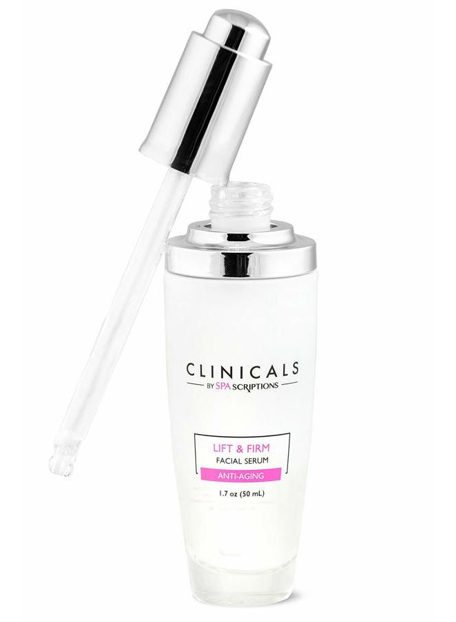 Spascriptions Clinicals Face Serum with Collagen & Ceramides for Depuffing & Tightening - 1.7 Ounce (Lift & Firm) - Image 3