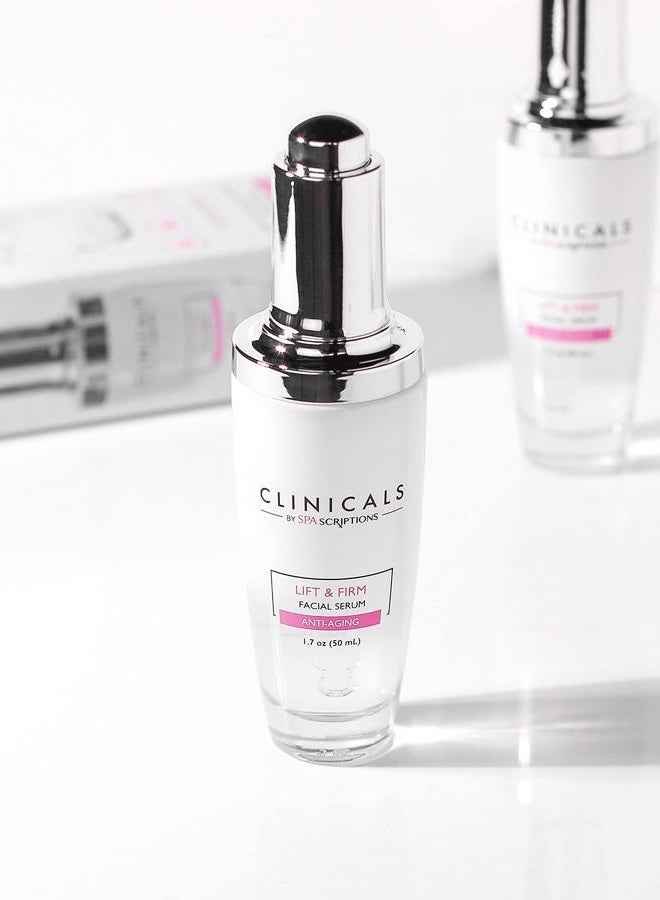 Spascriptions Clinicals Face Serum with Collagen & Ceramides for Depuffing & Tightening - 1.7 Ounce (Lift & Firm) - Image 4
