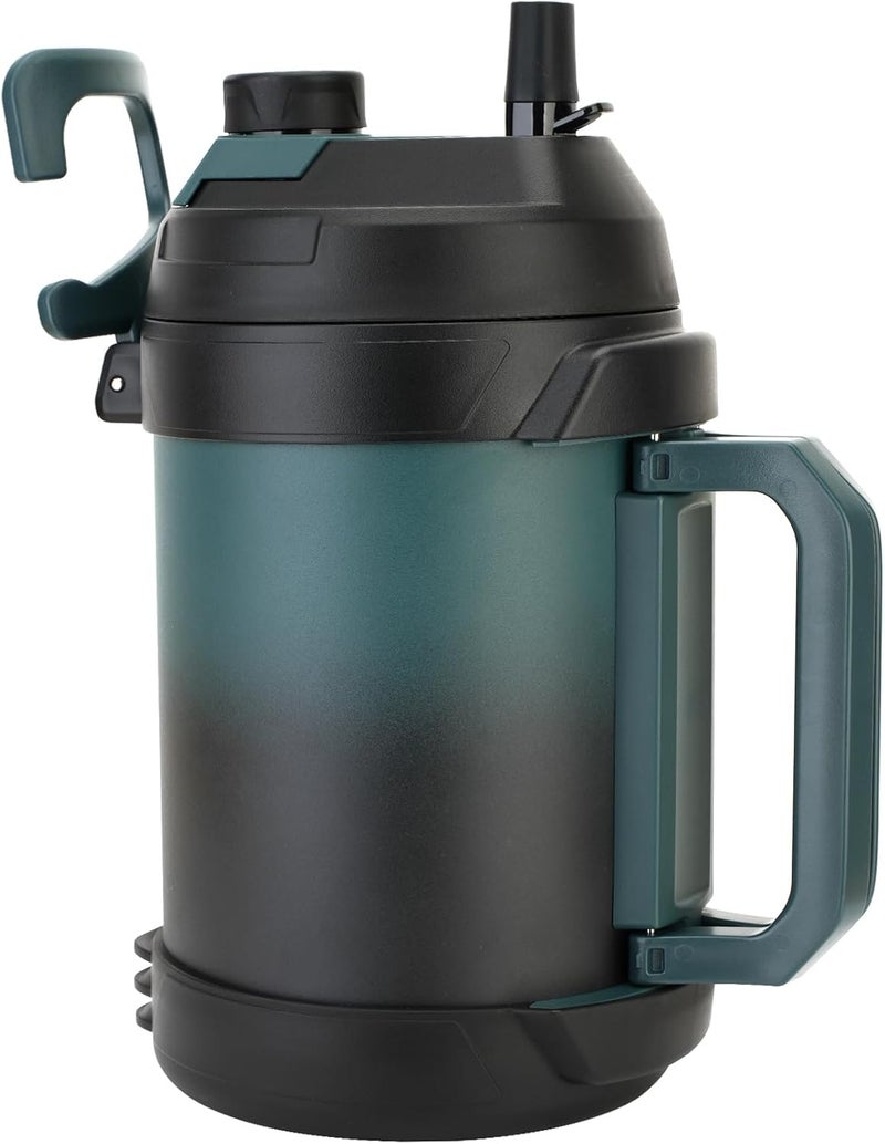 Hydraful Gallon Jug, 128oz Large Insulated Stainless Steel Sports Water Jug, Large Triple Wall Vacuum Insulation Water Bottle-Keeps Cold up to 48 Hrs-Sweat Proof,for Gym, Hiking & Camping - Image 1