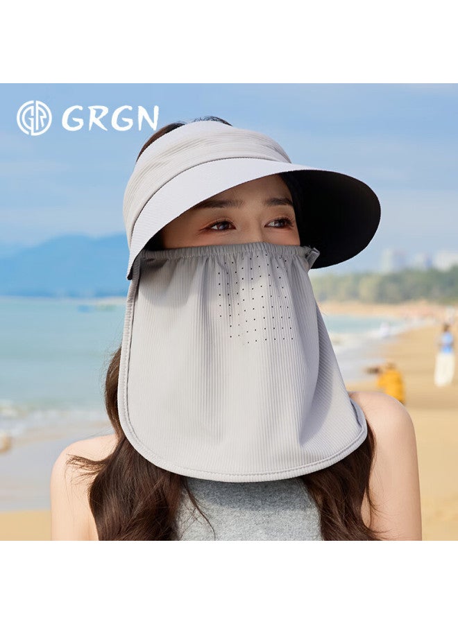 Grgn Sun Protection Hat For Women, Wide Brim Sun Hat, Fisherman Hat, Sun Hat, Outdoor Uv Protection Face Shield Hat For Women - Image 2