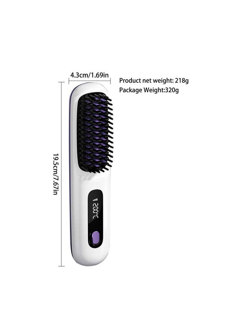 Denx Wireless Straight Hair Comb DX1396 3500W Multicolored - Image 1