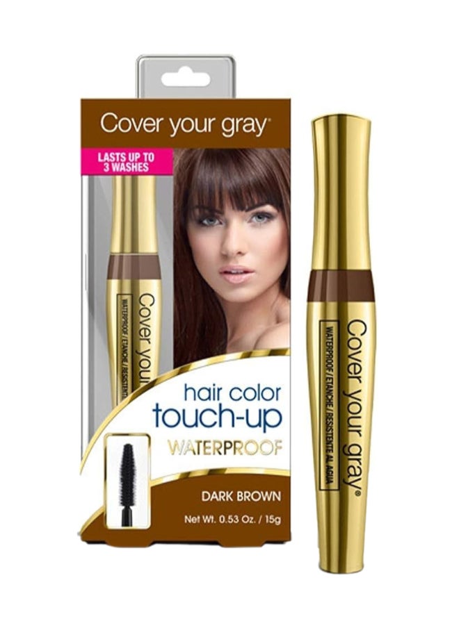 Cover Your Gray Cover Your Gray Waterproof Brush-In Hair Color, Dark Brown  - Image 1