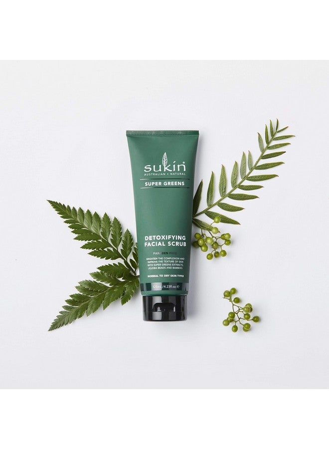 Sukin Super Greens Detoxifying Facial Scrub, 4.23 FL. Oz. - Image 2