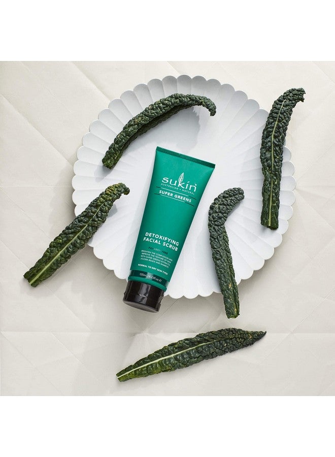 Sukin Super Greens Detoxifying Facial Scrub, 4.23 FL. Oz. - Image 3