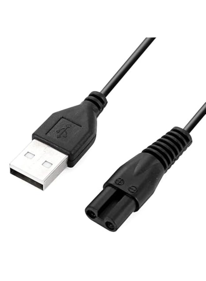 mysouqeg - stores 1 Pcs Charger Cable Compatible with Meridian Grooming Electric Shaver Trimmer Replacement Charging Cable Power Cord Supply Adapter (HQ8505) - Image 1