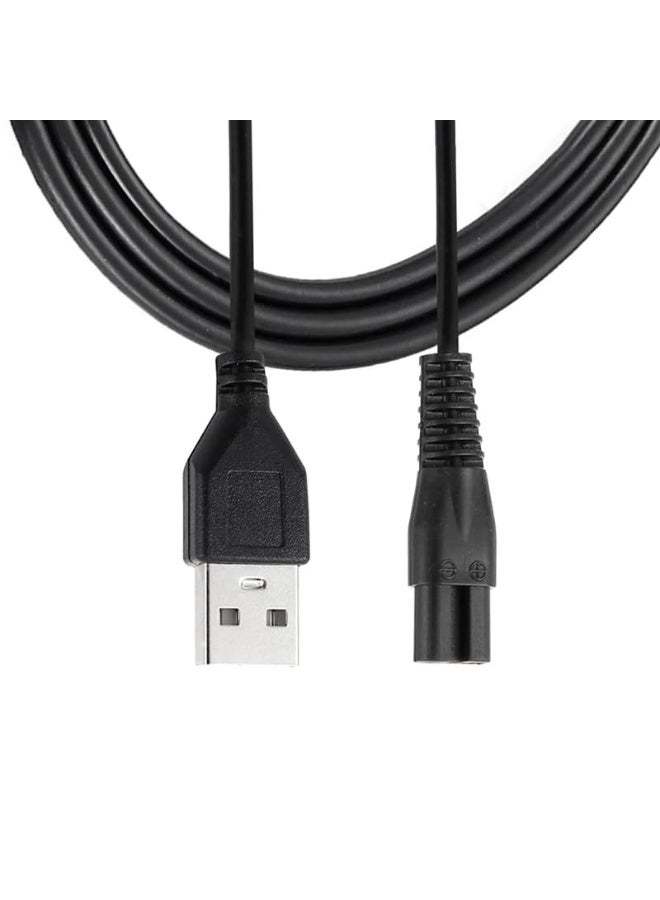 mysouqeg - stores 1 Pcs Charger Cable Compatible with Meridian Grooming Electric Shaver Trimmer Replacement Charging Cable Power Cord Supply Adapter (HQ8505) - Image 2