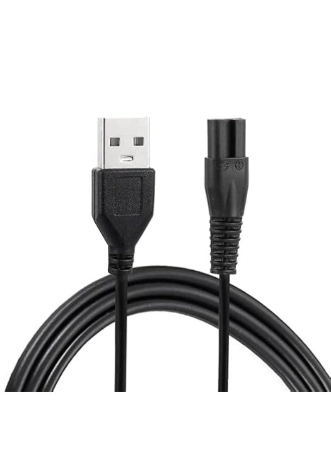 mysouqeg - stores 1 Pcs Charger Cable Compatible with Meridian Grooming Electric Shaver Trimmer Replacement Charging Cable Power Cord Supply Adapter (HQ8505) - Image 5