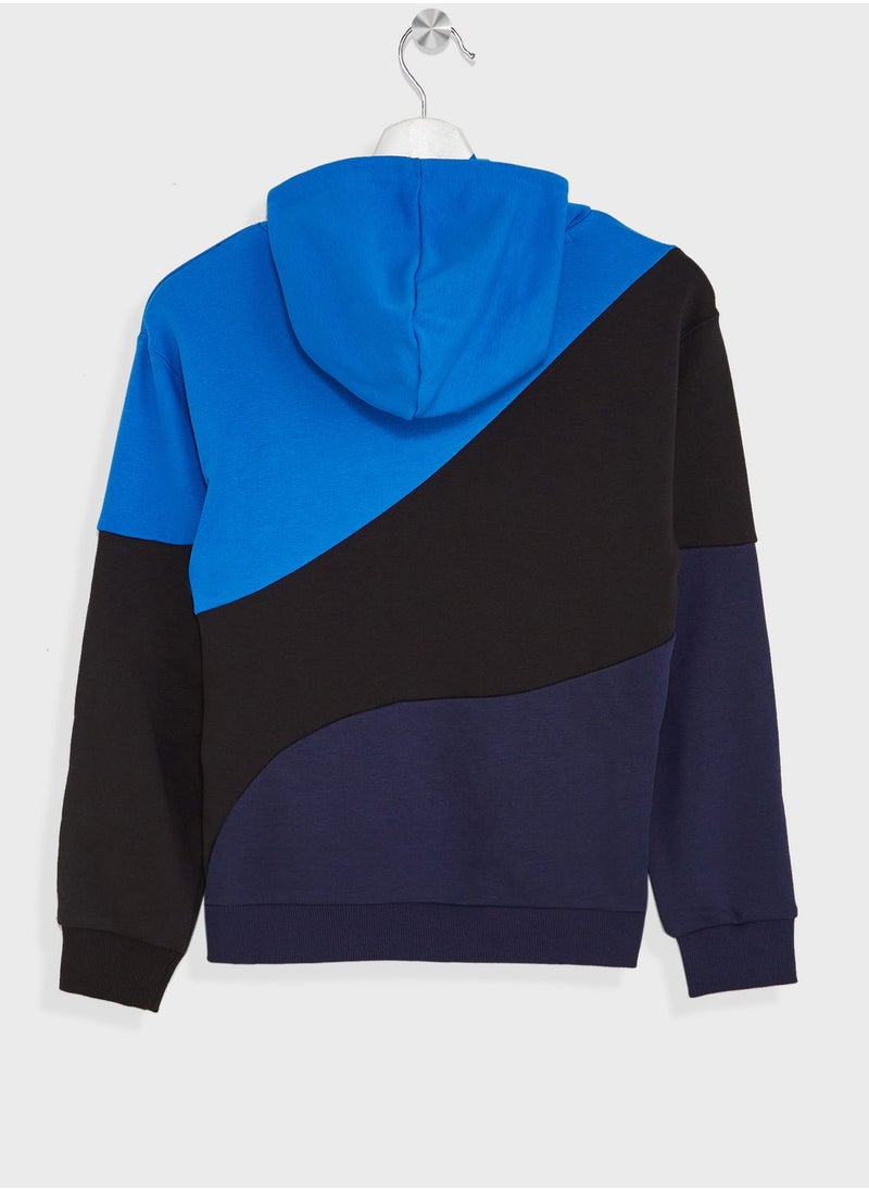 PUMA - Kids Power Cat Hoodie Tr - Image 1