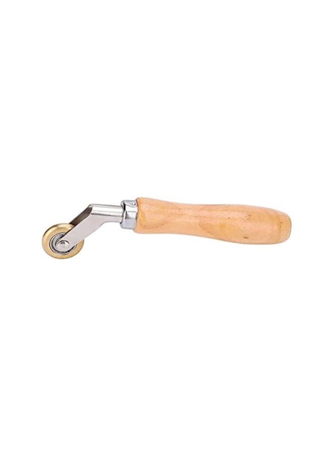 Generic - Corner Wallpaper Seam Roller, Brass Press Wheel Seam Roller Brass Penny Roller Welding Handheld Roller Tool for Welding - Image 1
