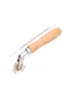 Corner Wallpaper Seam Roller, Brass Press Wheel Seam Roller Brass Penny Roller Welding Handheld Roller Tool for Welding