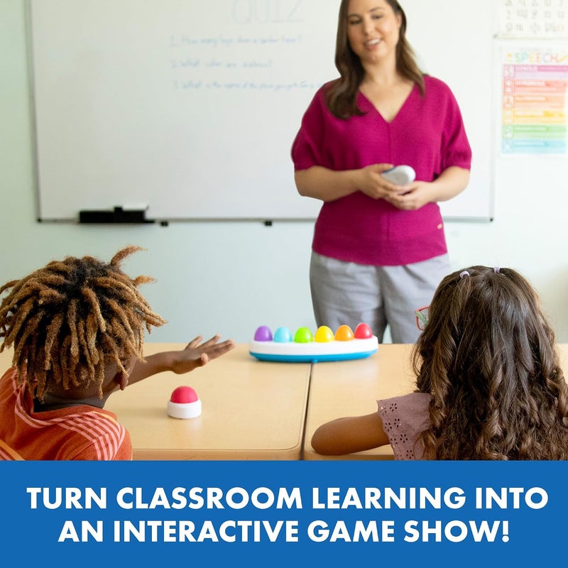 Educational Insights Wireless Eggspert 2.4 GHz - Interactive Classroom Game System with Buzzers - Image 3