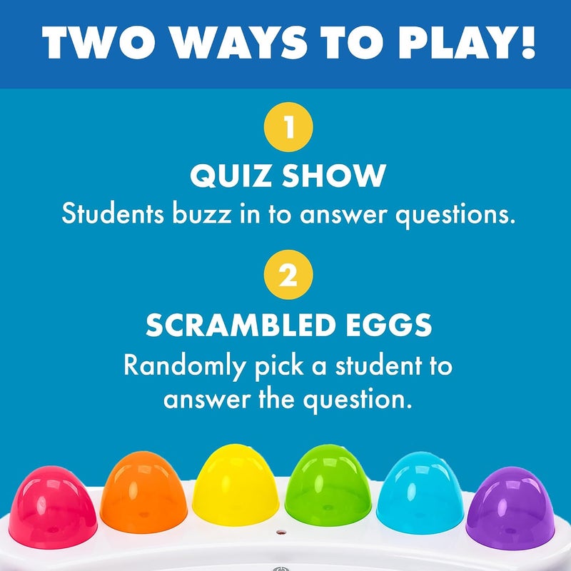 Educational Insights Wireless Eggspert 2.4 GHz - Interactive Classroom Game System with Buzzers - Image 5