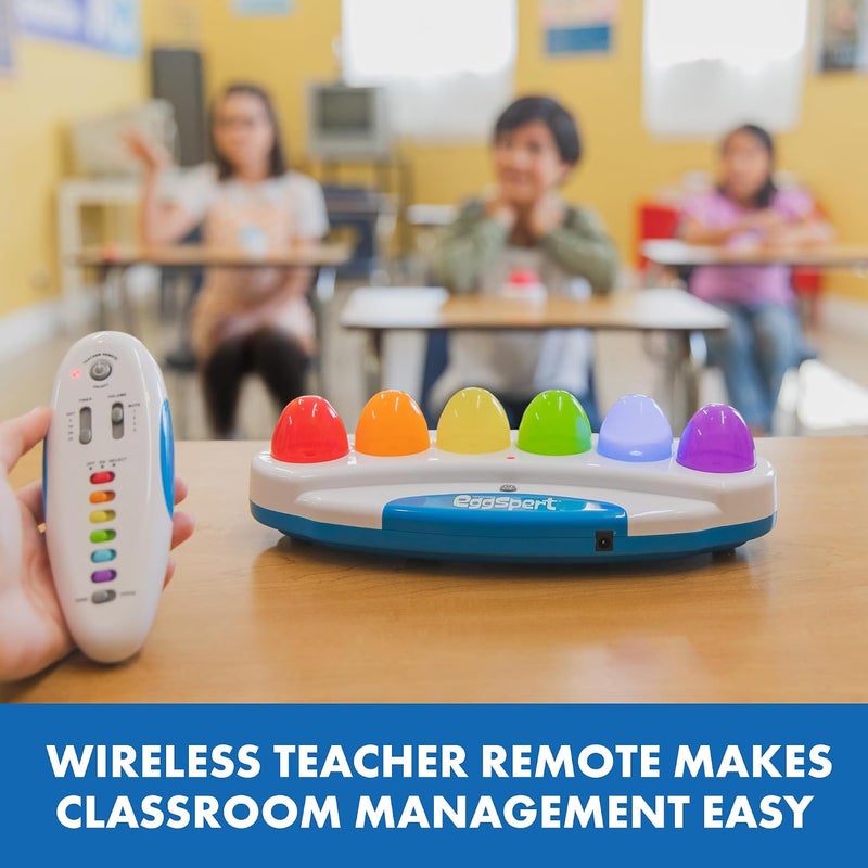 Educational Insights Wireless Eggspert 2.4 GHz - Interactive Classroom Game System with Buzzers - Image 4