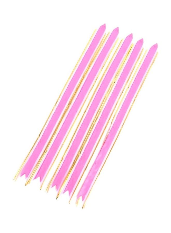 NIBEMINENT 100-Piece Pull Bow Gold/Pink - Image 3