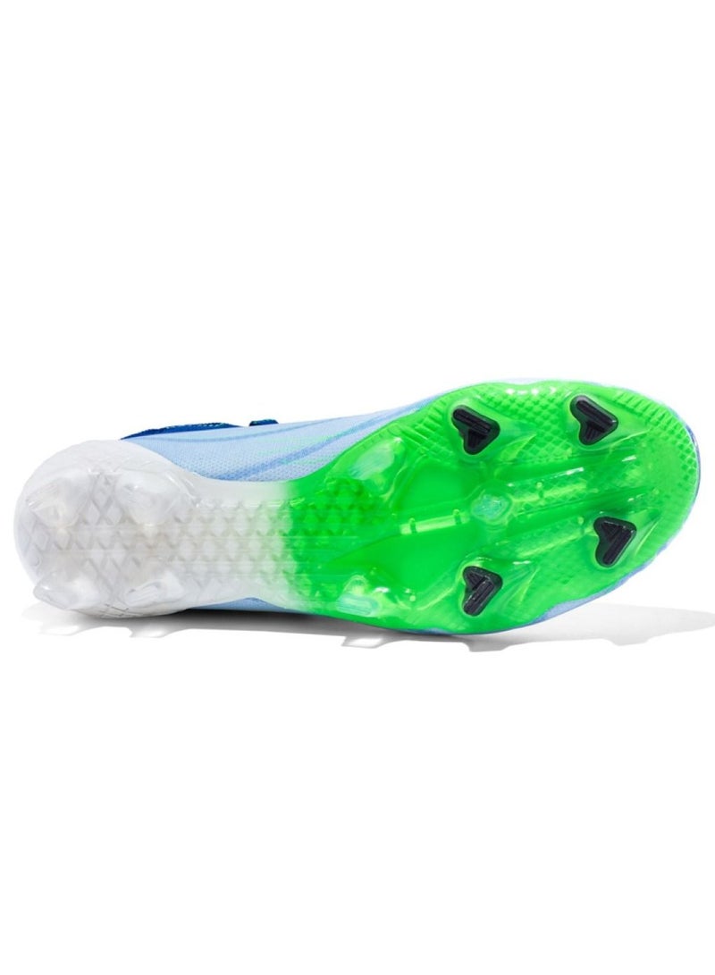 Loquat Low-Top Competition Sports Football Shoes Blue/Green  - Image 2