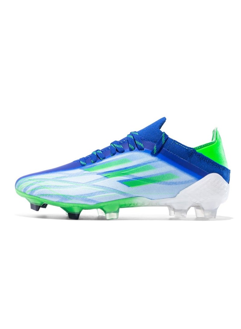 Loquat Low-Top Competition Sports Football Shoes Blue/Green  - Image 1