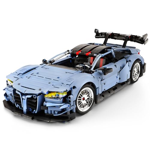 MOCBURIKU Sports Car Building Set 110 Scale M4 Racing Technic Car for Adults Collectible Cars Set to Build Build and Display Model for Home or Office Dcor Gift for Boys Age 14 2280 Pcs - Image 1