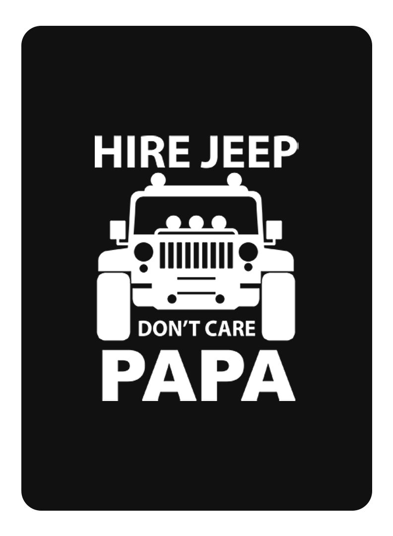 Theodor Protective Flip Case For Samsung Galaxy Tab S9 Plus With Trifold Stand Auto Wake Sleep Shockproof Cover Hire jeep dont care papa copy - Image 1