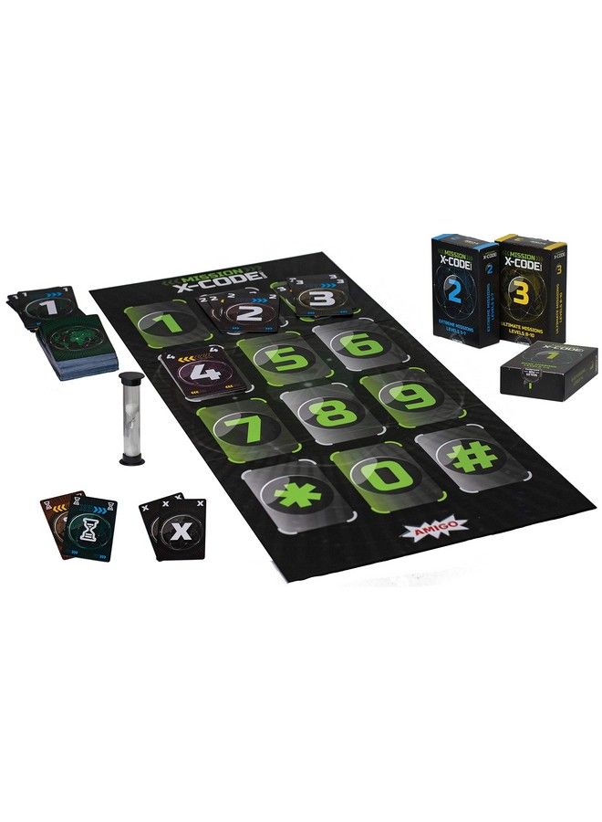 Amigo X Code Cooperative Strategy Board Game Black - Image 3