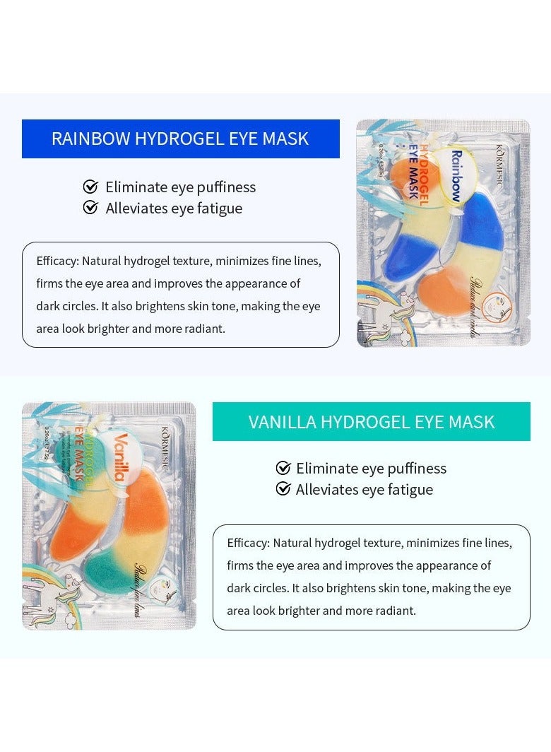 Kormesic 5pcs-قناع العين hydrogel قوس قزح 7.5g - Image 2