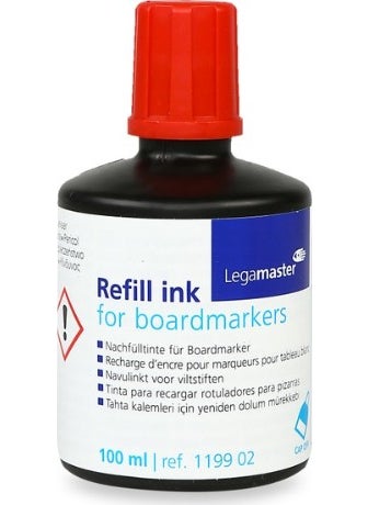 Legamaster Whiteboard Ink 100Ml 1199 Red 2 Li 