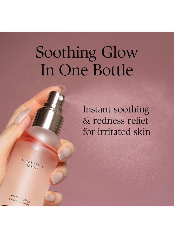 EELHOE Vital Spray Serum, White Truffle Skin Calming, Vegan Skincare, Calming and Hydrating Facial Mist, for Red and Sensitive Skin, Glow Serum, Surfactant Free, All In One Care, 100ml - Image 2