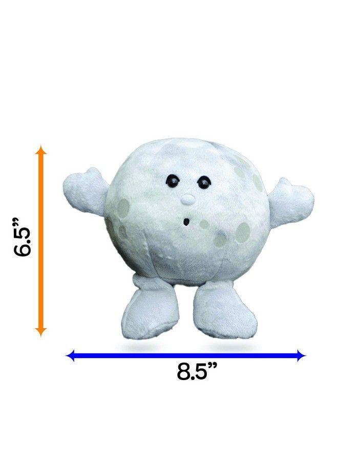Celestial Buddies Moon Buddy Learning Science Astronomy Space Solar System Educational Plush Blue Planet Toys - Image 3