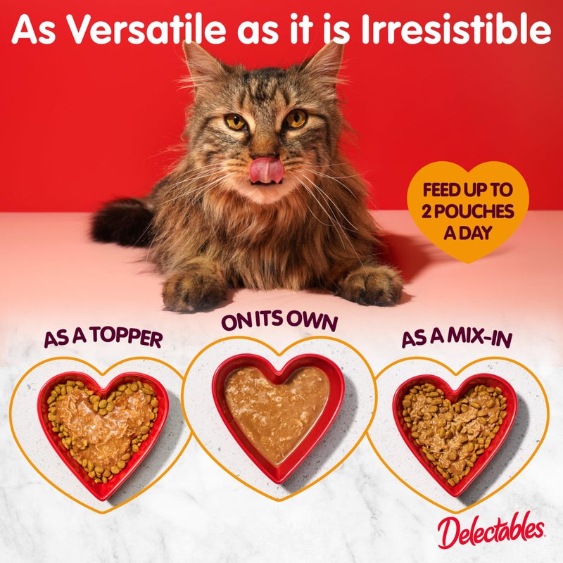 Hartz Delectables Stew Senior Lickable Wet Cat Treats, Multiple Flavors 1.4 Ounce (Pack of 12) - Image 5