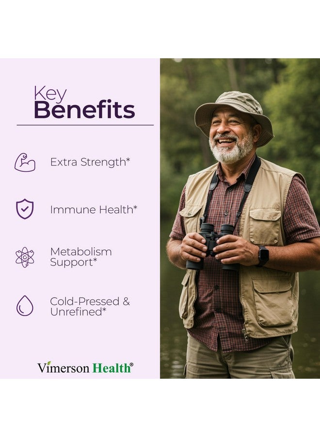 Vimerson Health Black Seed Oil Capsules | Cold Pressed Blackseed Oil. Provides Vitamin E & Omega 3 6 9. High Potency (1500mg) for Immune Support, Antioxidants, Digestion, Hair Skin and Nails. Vegan. Non-GMO. 90 Caps - Image 2