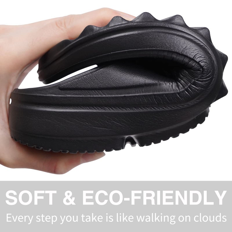 Oudizz Orthopedic Sandals Flip Flops for Women Arch Support Pillow Soft Recovery Thong Sandals Spa Summer Beach Cloud Slides - Image 5
