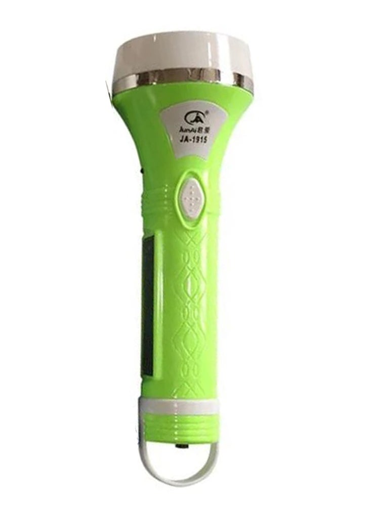 Generic Emergency Light Solar LED Flashlight High Power Torch JA-1915 Green  - Image 4