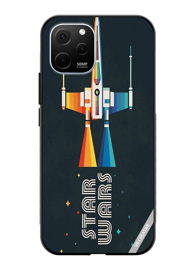 VR CREATIVE Protective Case Cover For Huawei Enjoy 50z Star Wars Design Multicolour - Image 1