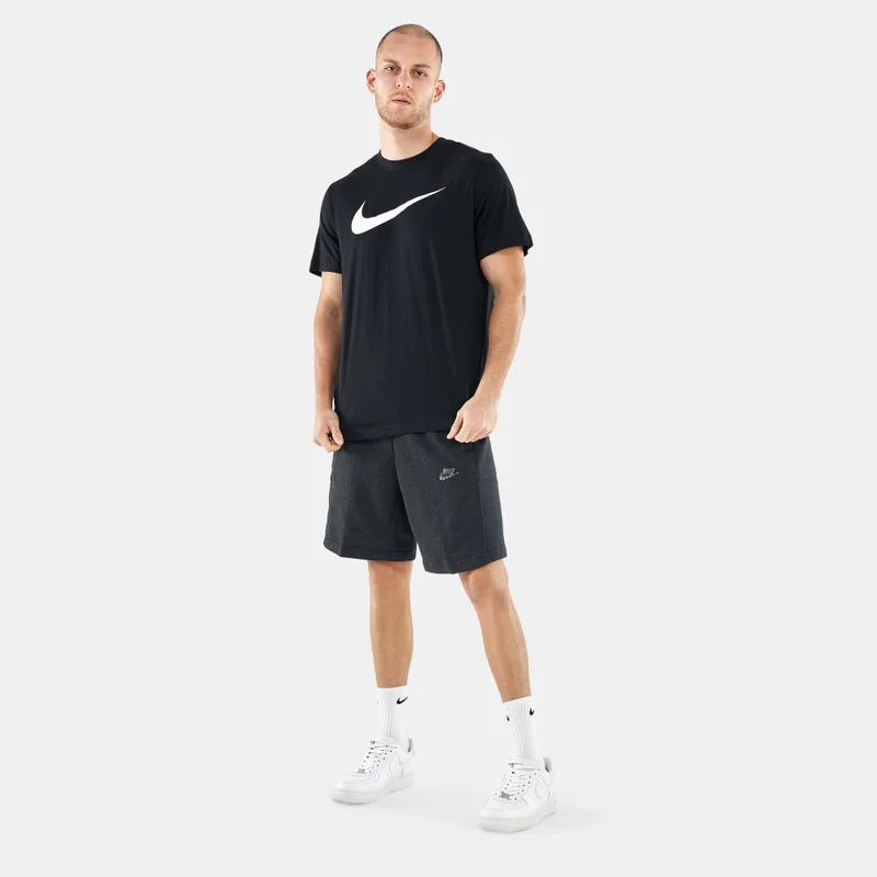 Nike Black Men's Sportswear Swoosh T-Shirt for Men | Best Price UAE