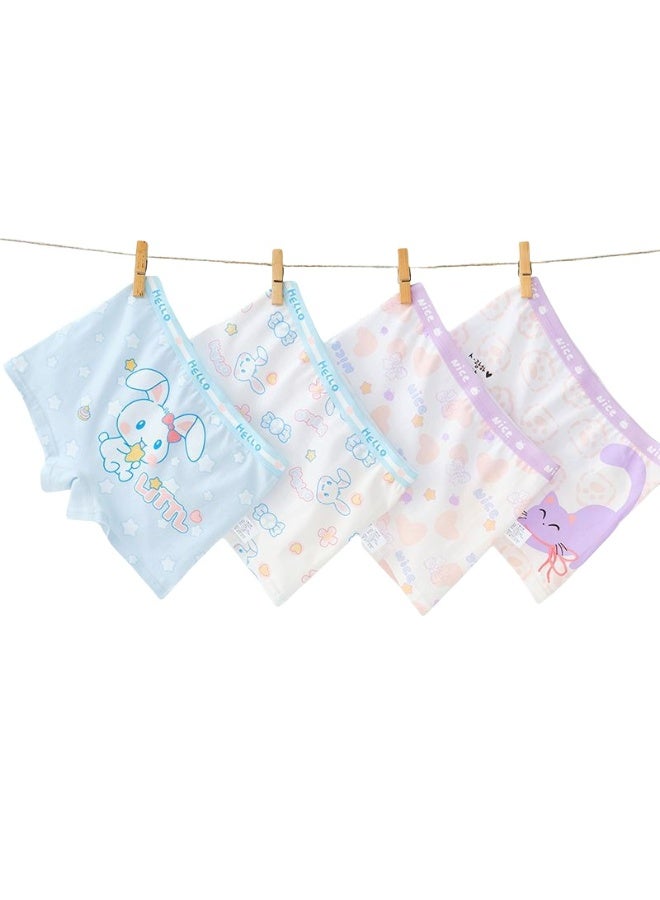 KUYING New Comfortable Skin friendly Breathable Underwear Set 0f 4