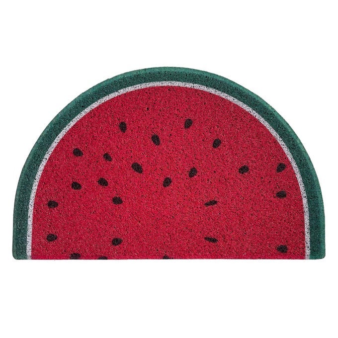 WATERMELON DOORMAT HOUSEWARMING NOVELTY GIFT PRESENT DIRTTRAPPER INDOOR OUTDOOT NON SLIP BARRIER DOOR MATS 70 X 44CM