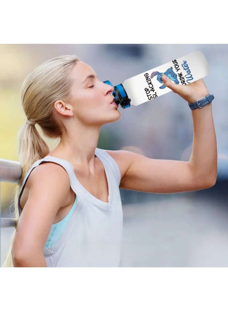 ستيتش زجاجة ماء ستيتش محفزة عالية الجودة – مثالية للتمارين والنشاطات الخارجية - Image 2