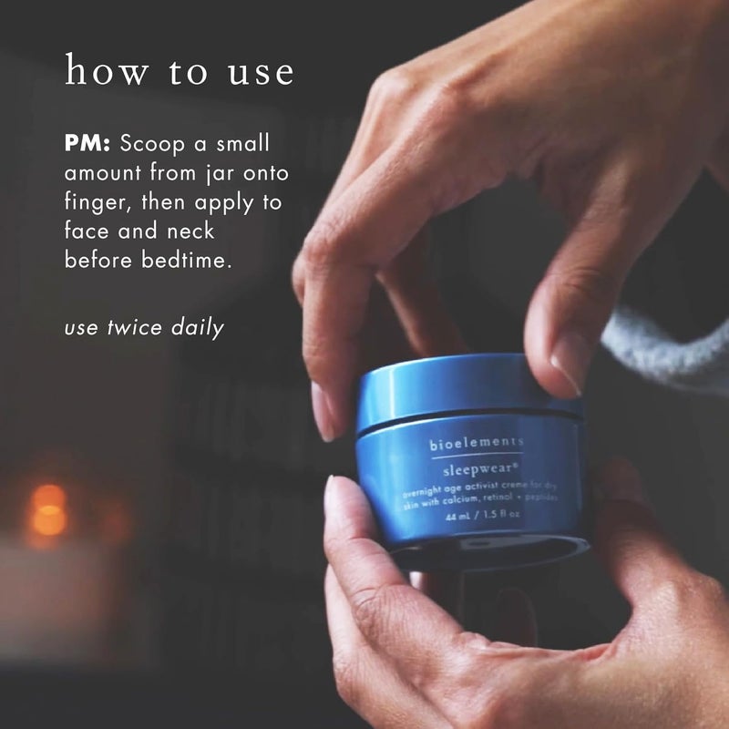 Bioelements Sleepwear Overnight Age Activist Creme for Dry to Combination Skin - 44ml/1.5oz - Image 5