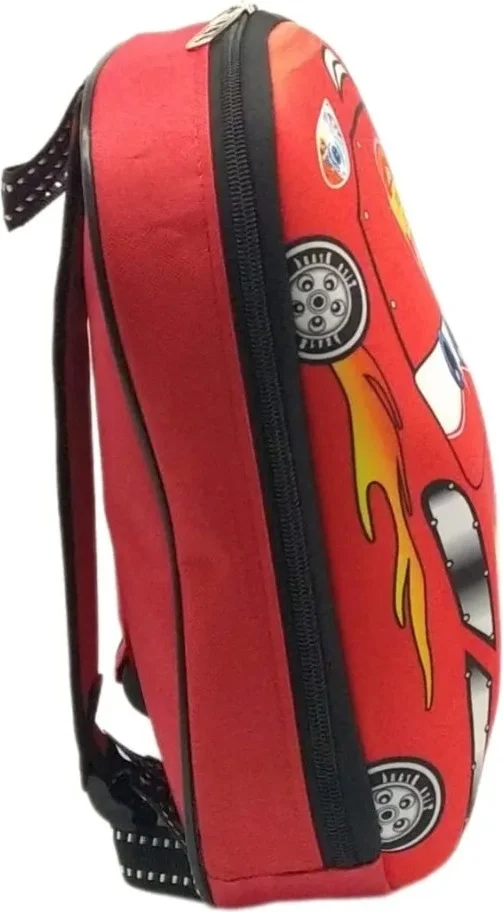 تيزجيلسين Kindergarten Nursery Cars Lightning Mcqueen 5d Embossed Children Backpack Nursery Bag
