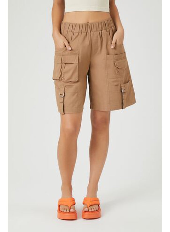 FOREVER 21 Twill Bermuda Cargo Shorts  - Image 2