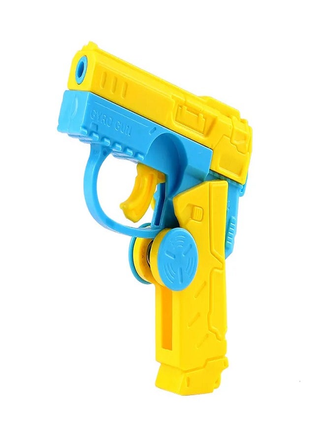 New Rotary Bore Gun Fidget Spinner Radish Gun Folding 3D Gravity Decompression Toy for Children